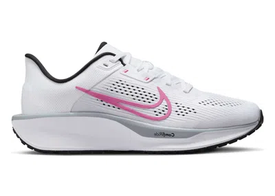 Pre-owned Nike Quest 6 Black (women's) Sneakers In White/pinksicle/wolf Grey