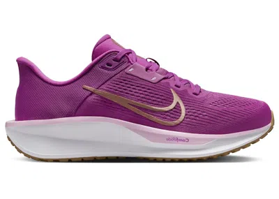 Pre-owned Nike Quest 6 Metallic Red Bronze (women's) Sneakers In Hot Fuchsia/beyond Pink/white
