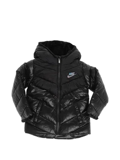 Nike Kids' Quilted Jacket In Black