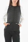Nike Therma-fit Adv Jersey-paneled Shell Down Vest In Black