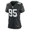 Nike Quinnen Williams New York Jets  Women's Nfl Game Football Jersey In Black