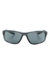 Nike Rabid 22 Rectangle-frame Sunglasses In 黑色