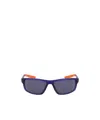 Nike Rabid 22 Rectangle Frame Sunglasses In Purple