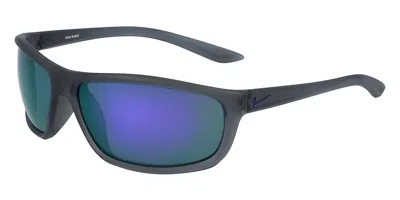 Nike Rabid M N Iu3367x 015 Occhiali Da Sole Grigi Per Uomo In Blue