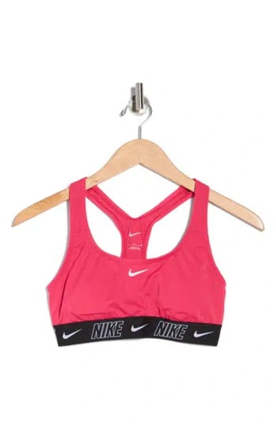 Nike Racerback Bikini Top In Red