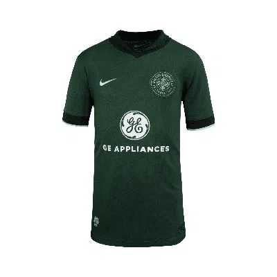 Nike Racing Louisville Fc 2025 Stadium Away Big Kids'  Dri-fit Nwsl Replica Jersey In Green