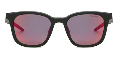 Nike Radeon 2 P Fv2407 Polarized 010 Men's Sunglasses Black Size 52