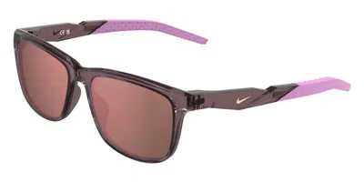 Nike Radeon Bolt Iw1812x 555 Occhiali Da Sole Rosa Per Uomo In Brown