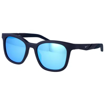 Nike Radeon Square-frame Sunglasses In Blue