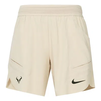 Nike Rafa Dri-fit Adv Tennis Shorts 'beige' In Brown
