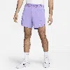 Nike Men's Court Advantage Dri-fit 7" Tennis Shorts In Purple