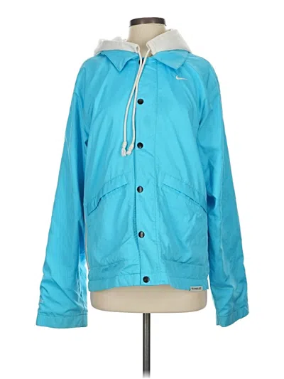 Pre-owned Nike Raincoat In Blue