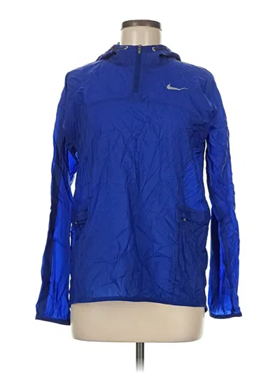 Pre-owned Nike Raincoat In Blue