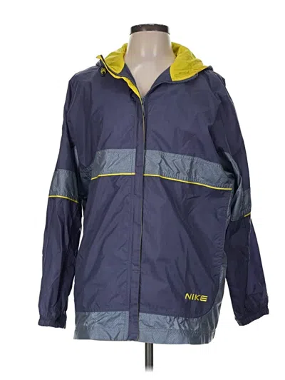 Pre-owned Nike Raincoat In Blue