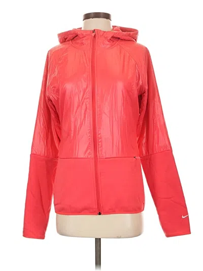 Pre-owned Nike Raincoat In Red