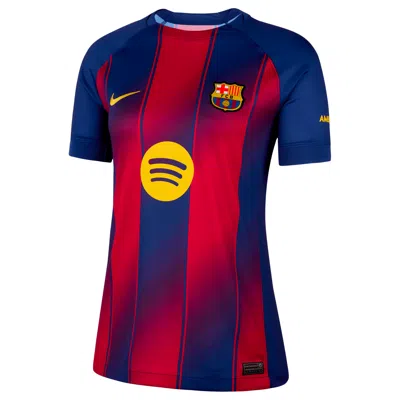 Nike Raphinha Barcelona 2025/26 Stadium Home  Women's Dri-fit Soccer Jersey In Blue