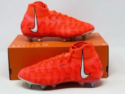 Pre-owned Nike Rare Size 8.5  Phantom Luna Elite Sg Pro P Crimson Womens Cleats Fn8437-600 In Red