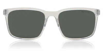Nike Rave P Fd1849 Polarized 901 Men's Sunglasses Clear Size 57 In Gray