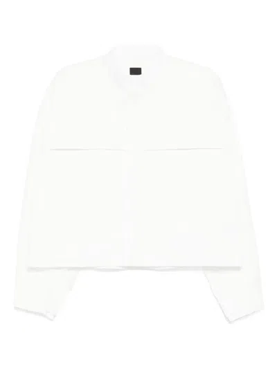 Nike Raw-cut Jacket In White