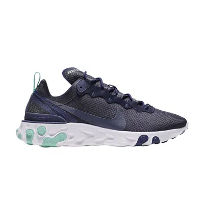 Pre-owned Nike React Element 55 'dark Obsidian' | Blue | Men's Size 8.5