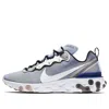 Nike Men's React Element 55 Casual Shoes, Blue - Size 8.0 In Multi