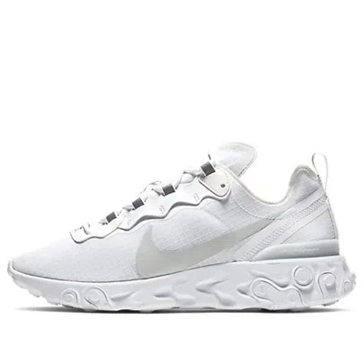Nike React Element 55 'pure Platinum' In White