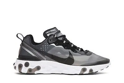 Pre-owned Nike React Element 87 'anthracite' Aq1090-001 In Gray