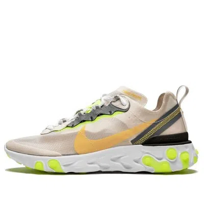 Nike React Element 87 'light Orewood' In Yellow