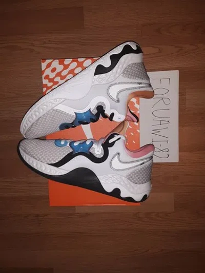 Pre-owned Nike React Elevated Sizes 12 Bugs & Lola Space Jam Sneakers Free Shipping 100% In Multicolor