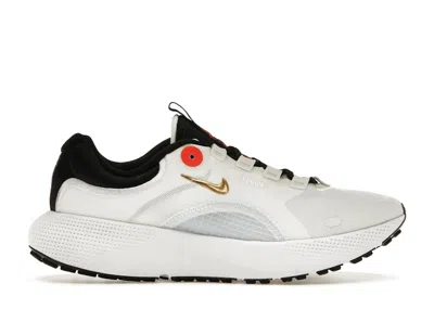 Pre-owned Nike React Escape Run Gold (women's) Sneakers In Summit White/football Grey/black In Multi