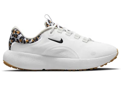 Pre-owned Nike React Escape Run Leopard (women's) Sneakers In White/light Bone/wheat In Multi