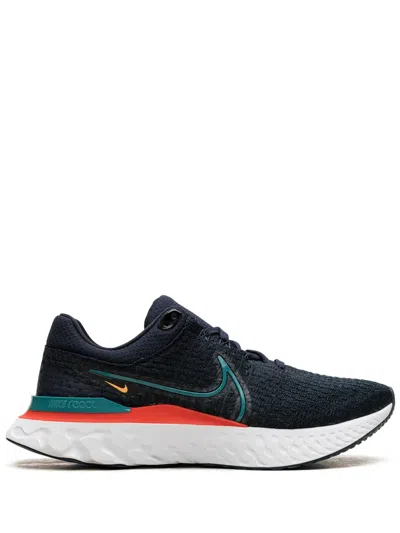 Nike React Infinity 3 "obsidian Bright Spruce" Sneakers In Blue