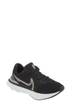 Nike React Infinity Flyknit Running Shoe In Black/metallic/anthracite