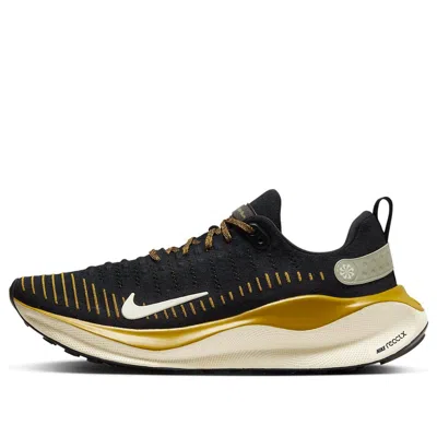 NIKE NIKE REACT INFINITY RUN 4 'BLACK GOLD BEIGE'