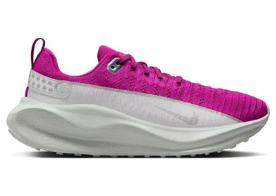 Pre-owned Nike React Infinity Run 4 Premium (women's) Sneakers In Vivid Grape/metallic Silver/light Silver