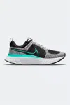 Nike React Infinity Run Flyknit 2 Ct2423-103 Women Black Running Shoe Ham502 In Black