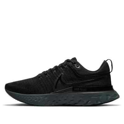 NIKE NIKE REACT INFINITY RUN FLYKNIT 2 'TRIPLE BLACK'