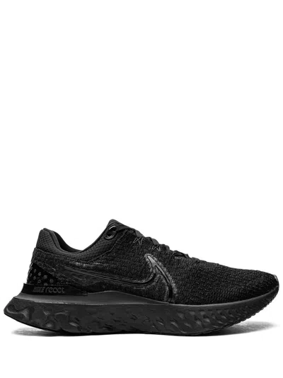 Nike React Infinity Run Flyknit 3 "triple Black" Sneakers