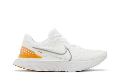 Pre-owned Nike React Infinity Run Flyknit 3 'white Kumquat' Dh5392-100 In White/kumquat/photon Dust/particle Grey