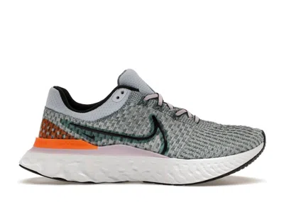 Pre-owned Nike React Infinity Run Flyknit 3 (women's) Sneakers In Ocean Cube/black/worn Blue