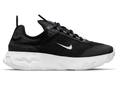 Pre-owned Nike React Live Sneakers In Black/dark Smoke Grey/white