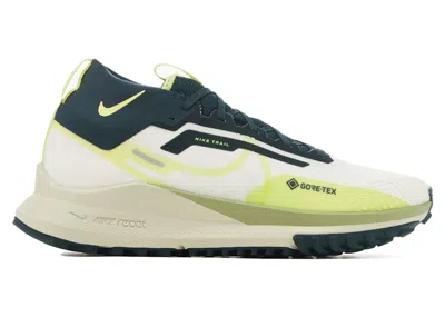 Pre-owned Nike React Pegasus Trail 4 Goretex Light Lemon Twist (women's) Sneakers In Sail/sea Glass/deep Jungle