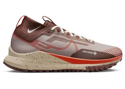 Pre-owned Nike React Pegasus Trail 4 Goretex Picante Red (women's) Sneakers In Diffused Taupe/dark Pony/sail In Multi