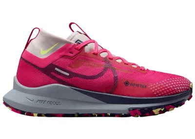Pre-owned Nike React Pegasus Trail 4 Goretex Purple Ink (women's) Sneakers In Fireberry/fierce Pink/platinum Violet In Multi