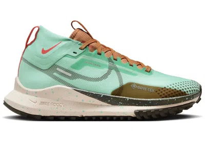 Pre-owned Nike React Pegasus Trail 4 Goretex Sequoia (women's) Sneakers In Emerald Rise/amber Brown/ember Glow In Multi