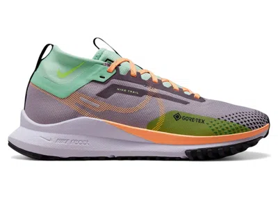 Pre-owned Nike React Pegasus Trail 4 Goretex V2 (women's) Sneakers In Purple Smoke/peach Cream