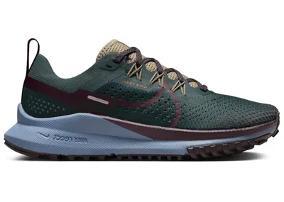 Pre-owned Nike React Pegasus Trail 4 Night Maroon (women's) Sneakers In Deep Jungle/khaki/ashen Slate