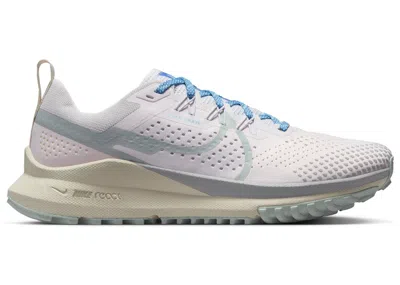 Pre-owned Nike React Pegasus Trail 4 (women's) Sneakers In Pearl Pink/football Grey/baltic Blue