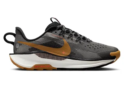 Pre-owned Nike React Pegasus Trail 5 Desert Ochre Sneakers In Black/fir/college Grey