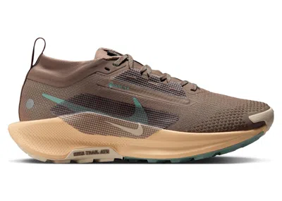 Pre-owned Nike React Pegasus Trail 5 Goretex Cannon (women's) Sneakers In Mink Brown/orange Chalk/pearl White